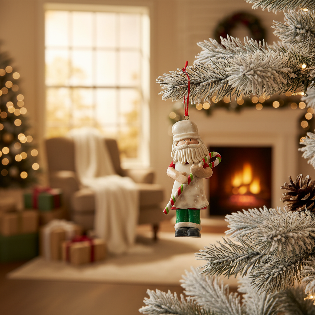 Santa Claus Chef Ornament