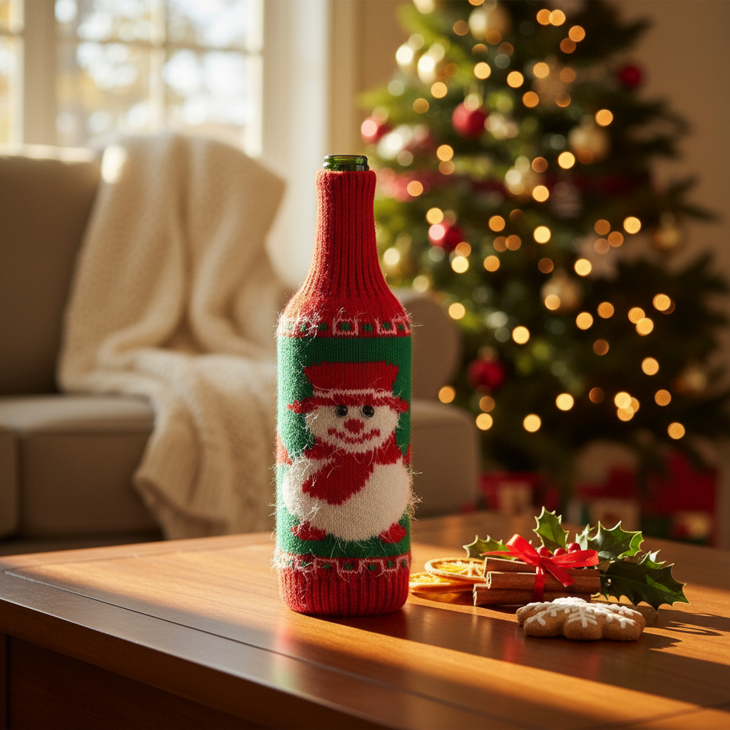 Christmas Snowman Dog Sweater