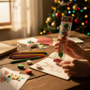 Christmas Themed Erasers Set