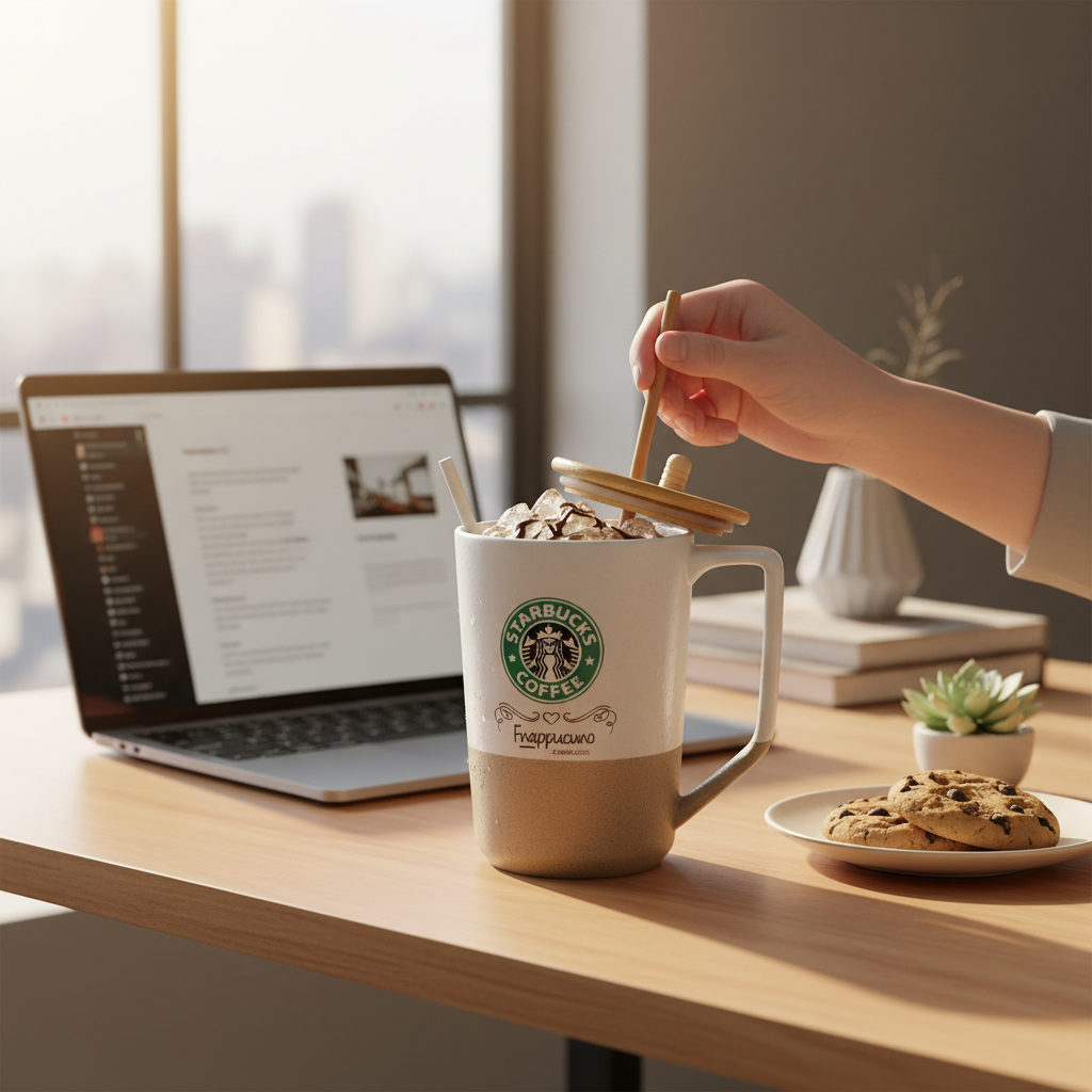 Starbucks Coffee Mug with Lid