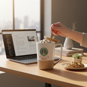 Starbucks Coffee Mug with Lid