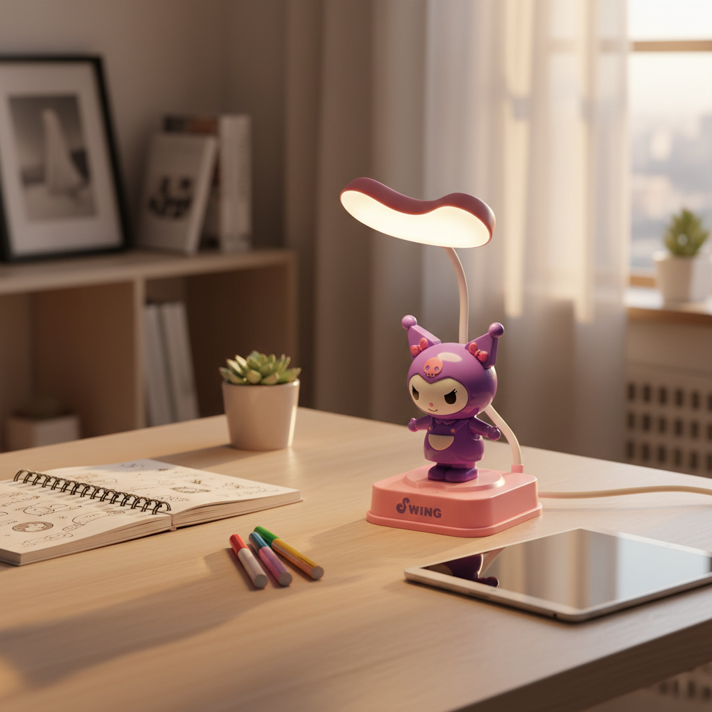 Kuromi Character LED Table Lamp