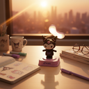 Kuromi Character LED Table Lamp