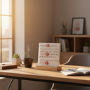 Perpetual Desk Calendar