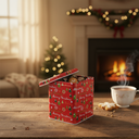 Christmas Themed Tin Box