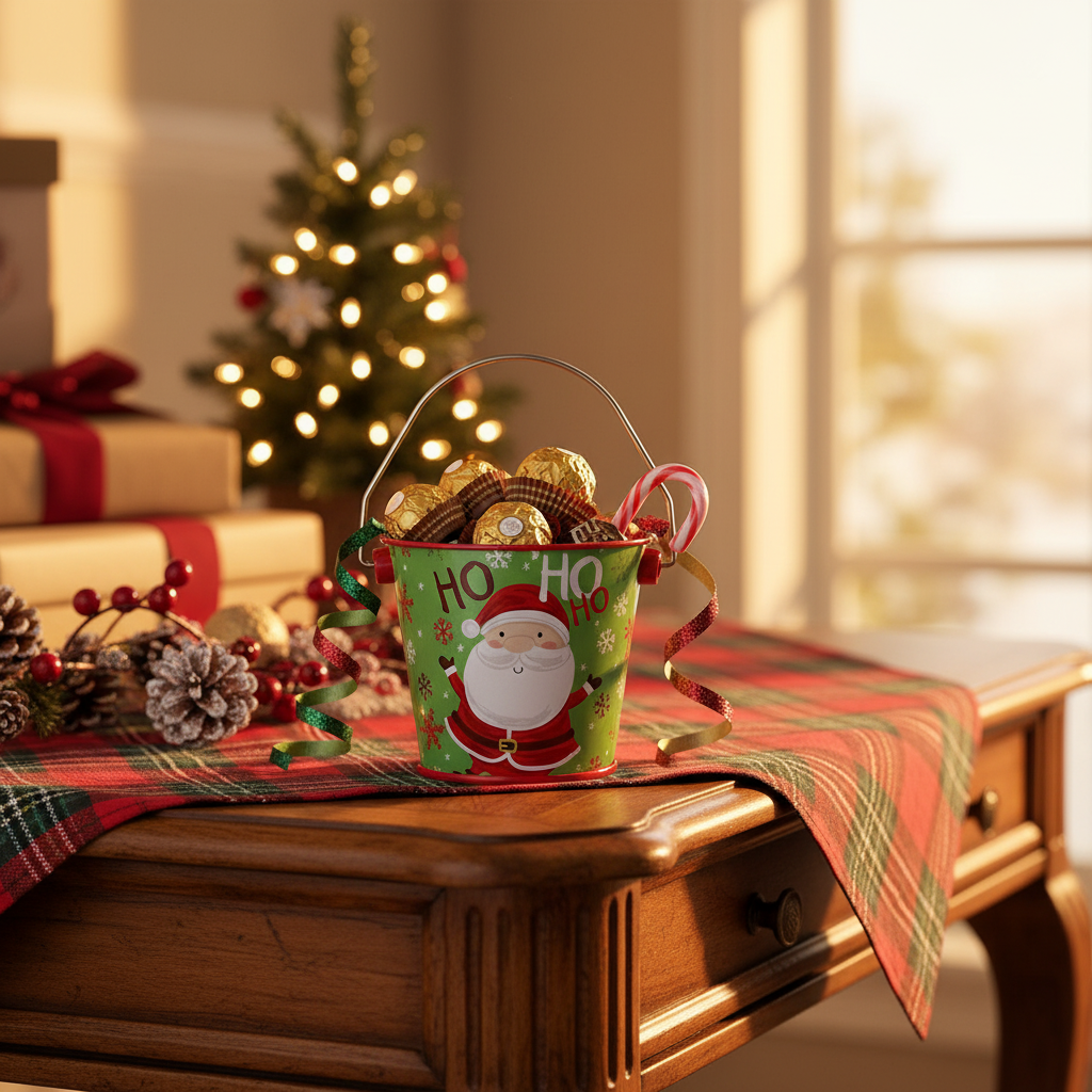 Santa Claus Christmas Bucket