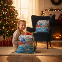 Santa Claus Drawstring Gift Bag