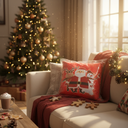 Christmas Santa Decorative Cushion