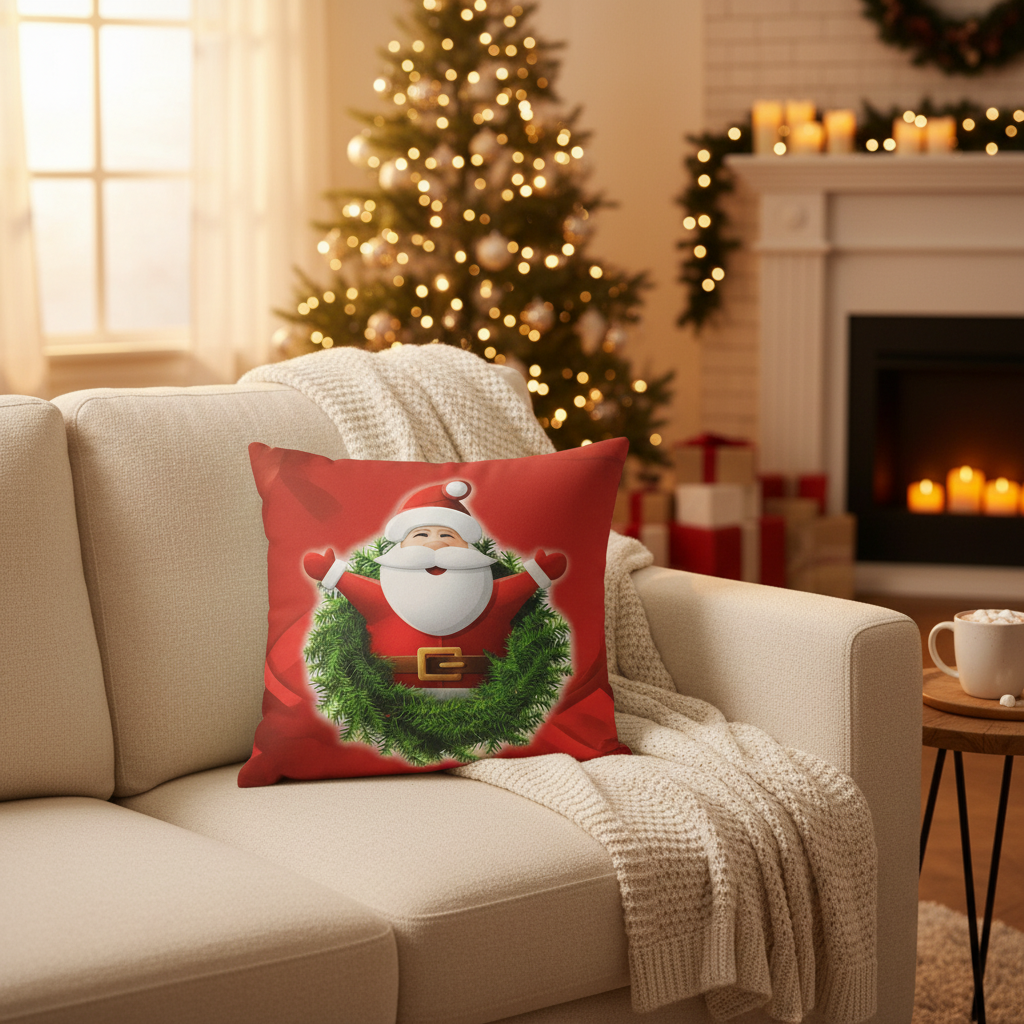 Santa Claus Decorative Cushion