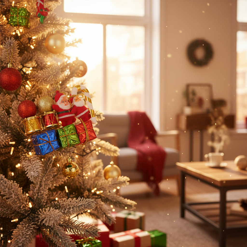 Christmas Tree Hanging Decorations Set