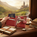 Hogwarts Express Platform 9 3/4 Passport Holder