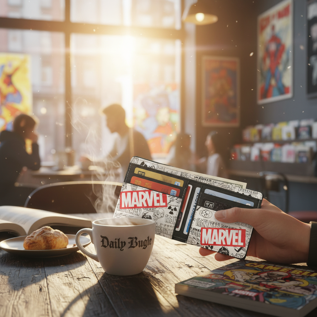 Marvel Comic Print Wallet