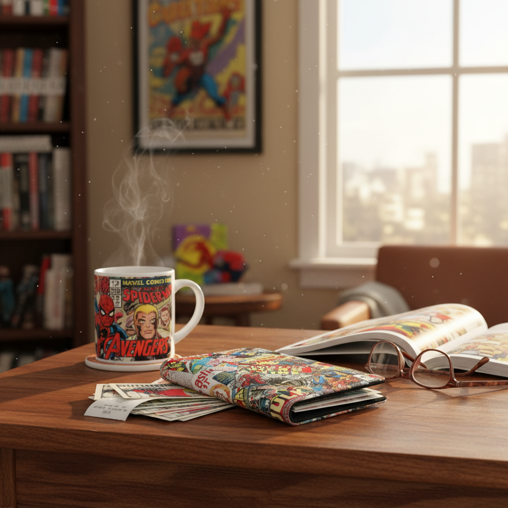 Marvel Comics Themed Notebook