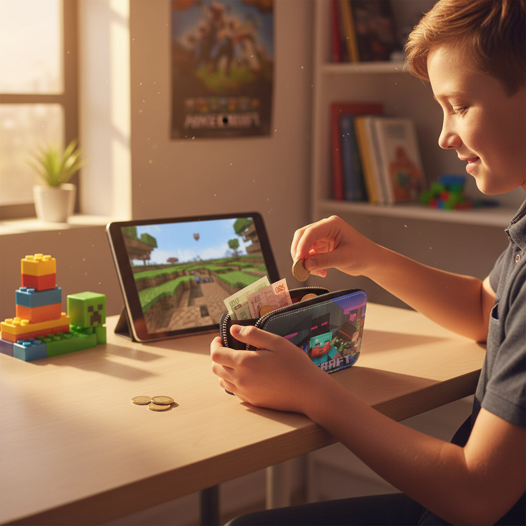 Minecraft Themed Wallet