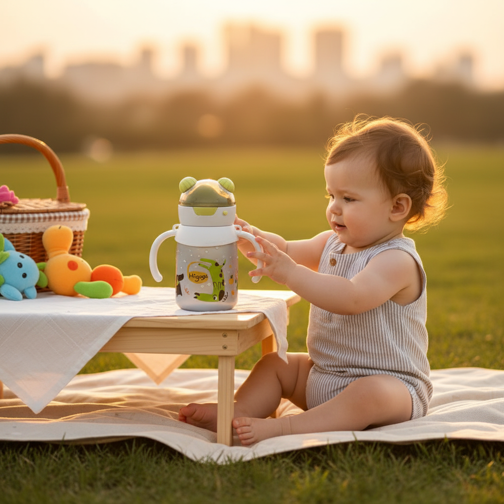 Higuys Animal Print Sippy Cup