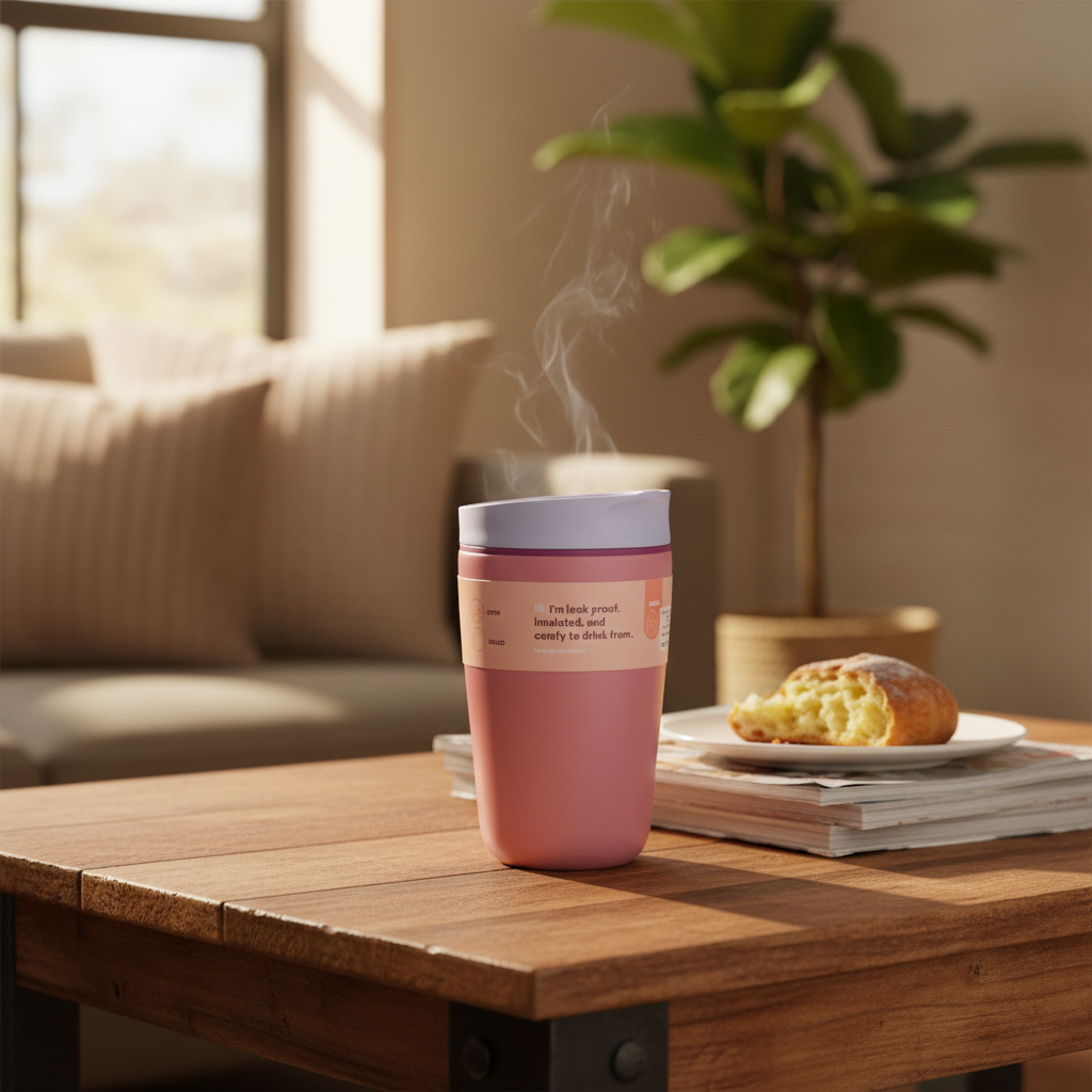 Insulated Leak-Proof Travel Mug