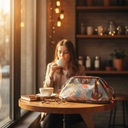 Jielshi Bunny Print Pouch