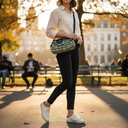 Patterned Crossbody Sling Bag