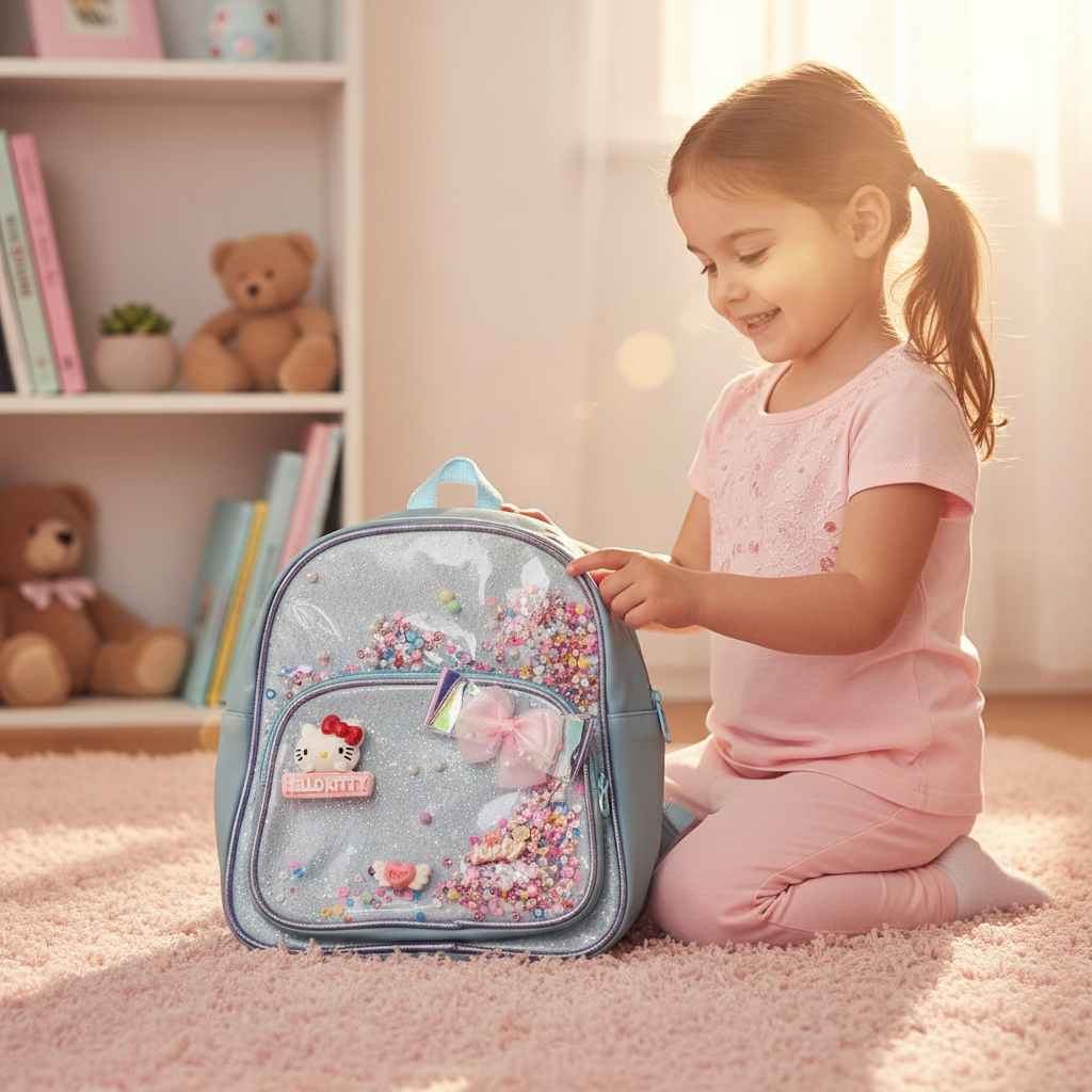 Hello Kitty Glitter Backpack