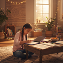 Kuromi Themed Drawing Book with Markers