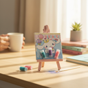 Birthday Day Gold Dust Painting Set