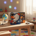 Astronaut Rocket Book Stand
