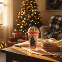 Christmas Tree Glitter Tumbler