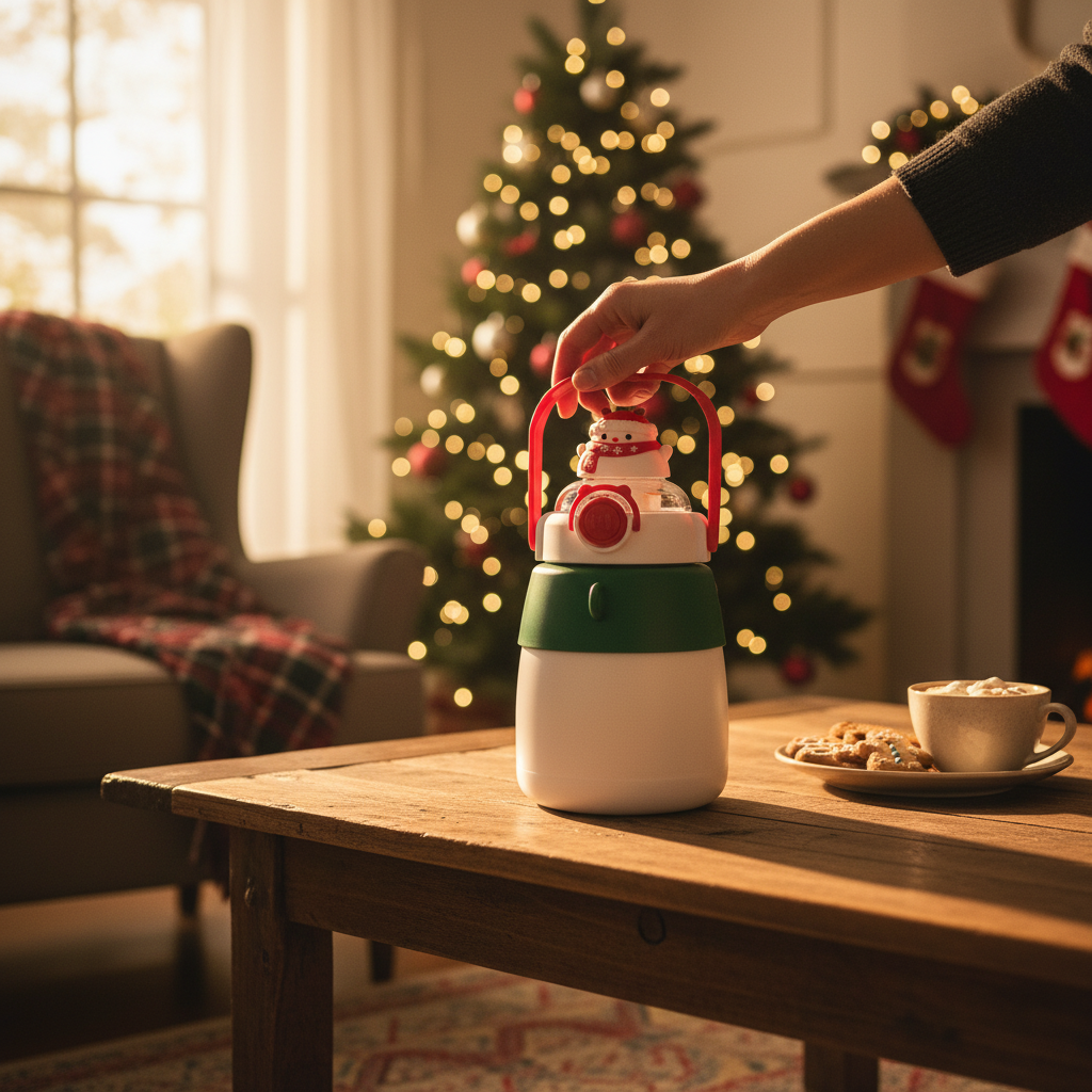 Christmas Snowman Lantern