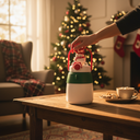 Christmas Snowman Lantern