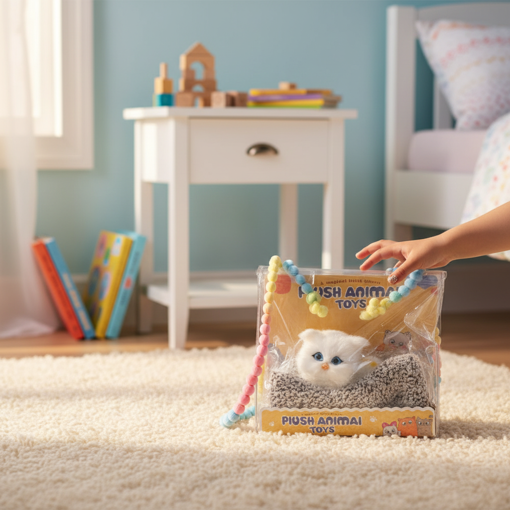 Plush Animal Toy Kitten