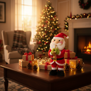 Santa Claus Doll with Saxophone