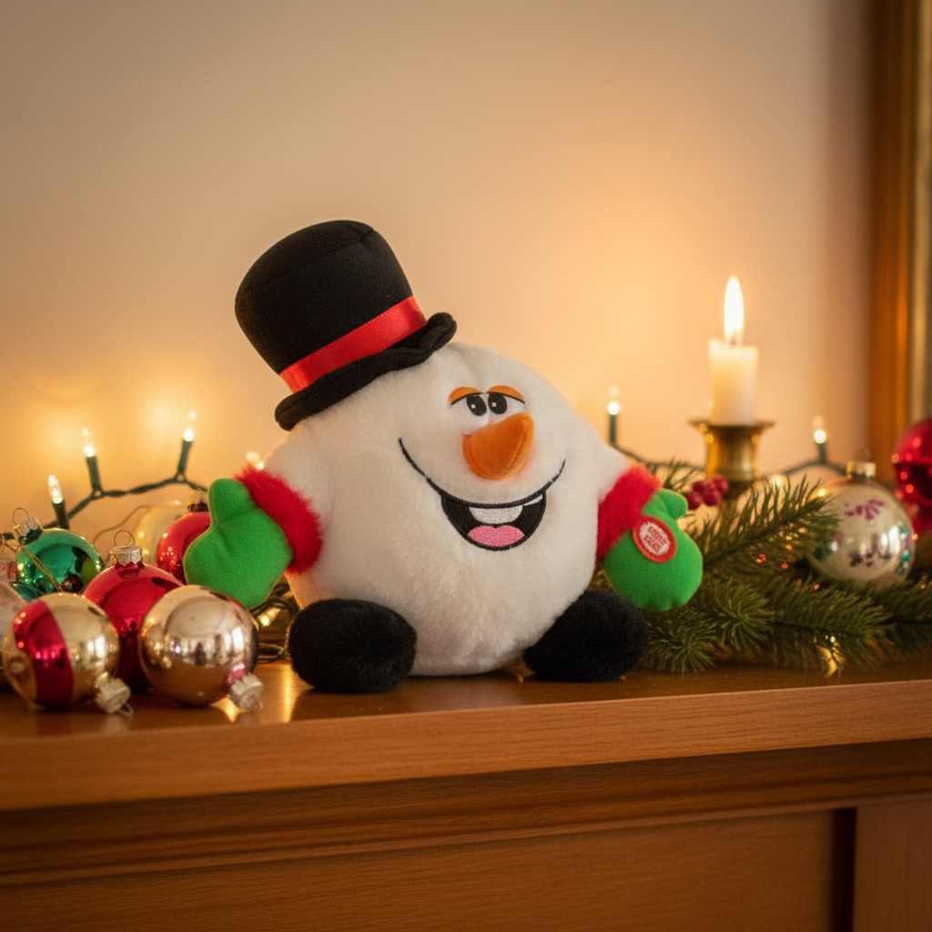 Plush Snowman Toy