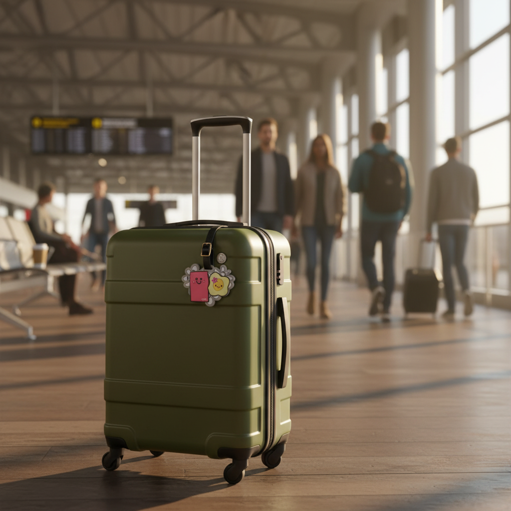 Cute Cartoon Bag Tag