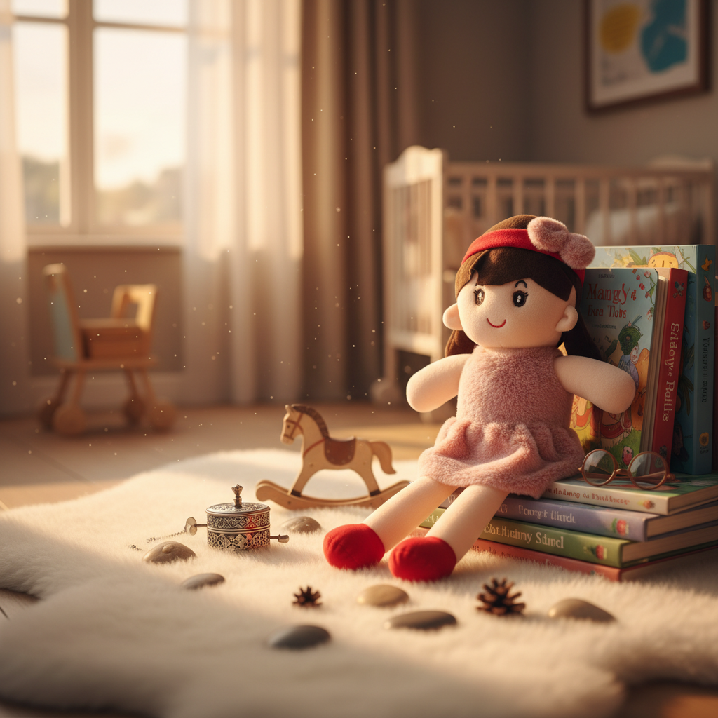 Plush Doll Girl Soft Toy