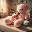 Giant Pink Teddy Bear