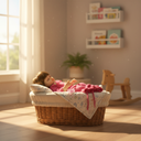 Realistic Baby Doll with Pink Outfit