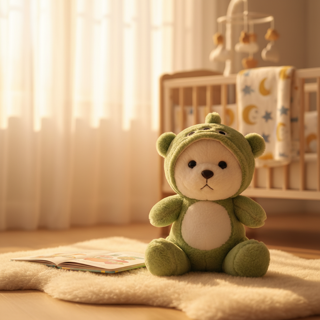 Green Dinosaur Costume Teddy Bear Plush Toy