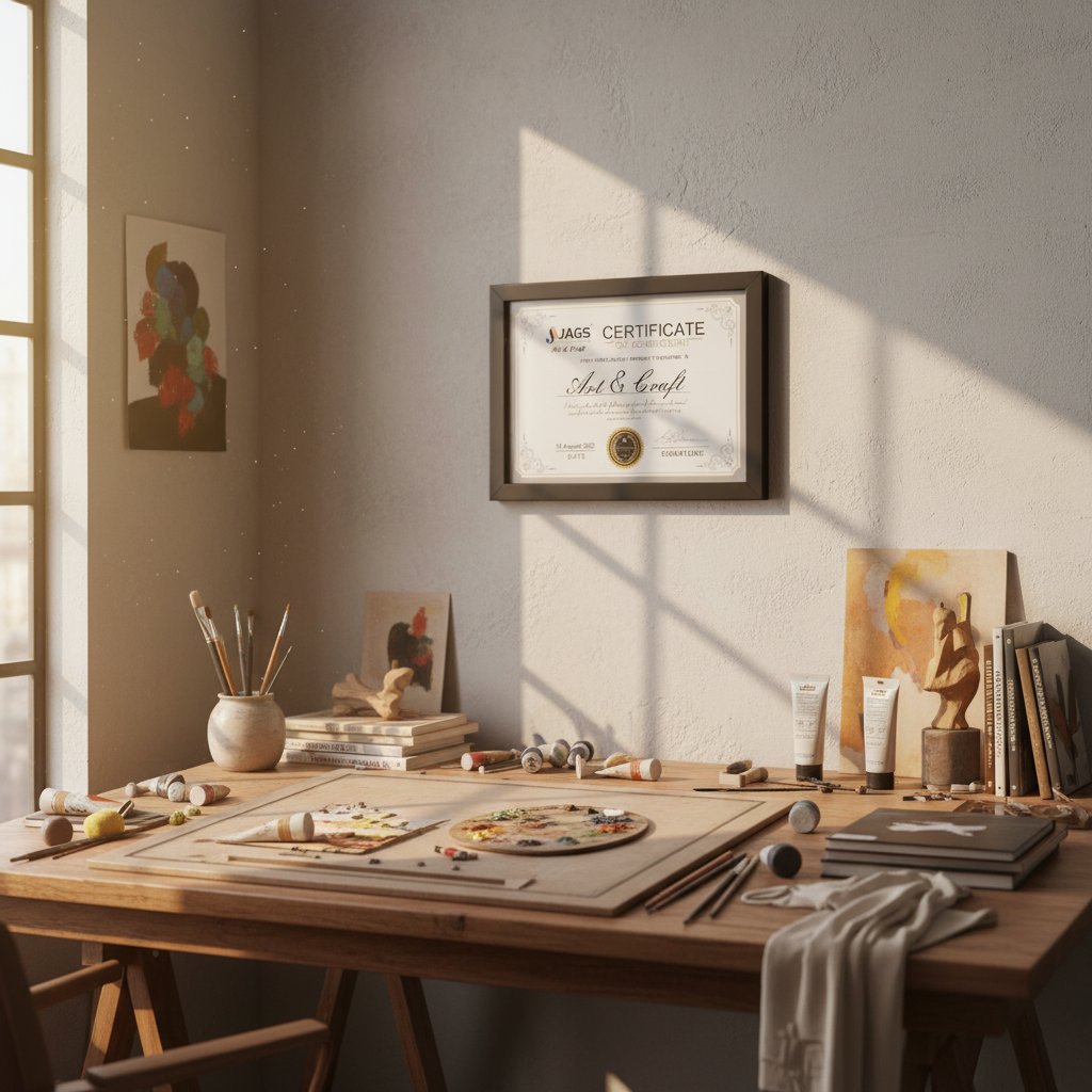 Certificate of Achievement (Art & Craft)