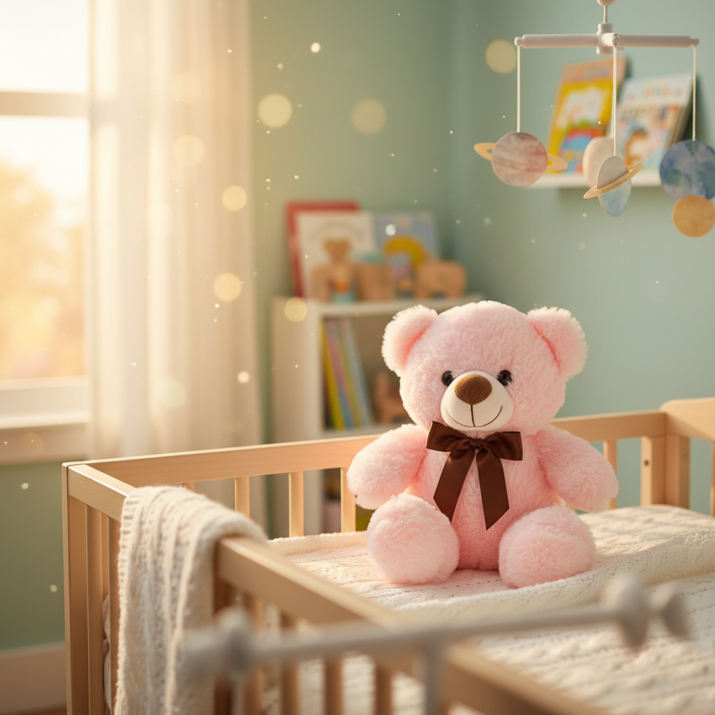 Pink Teddy Bear Soft Toy