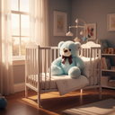 Blue Teddy Bear Soft Toy