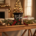 Believe Top Hat Christmas Decoration