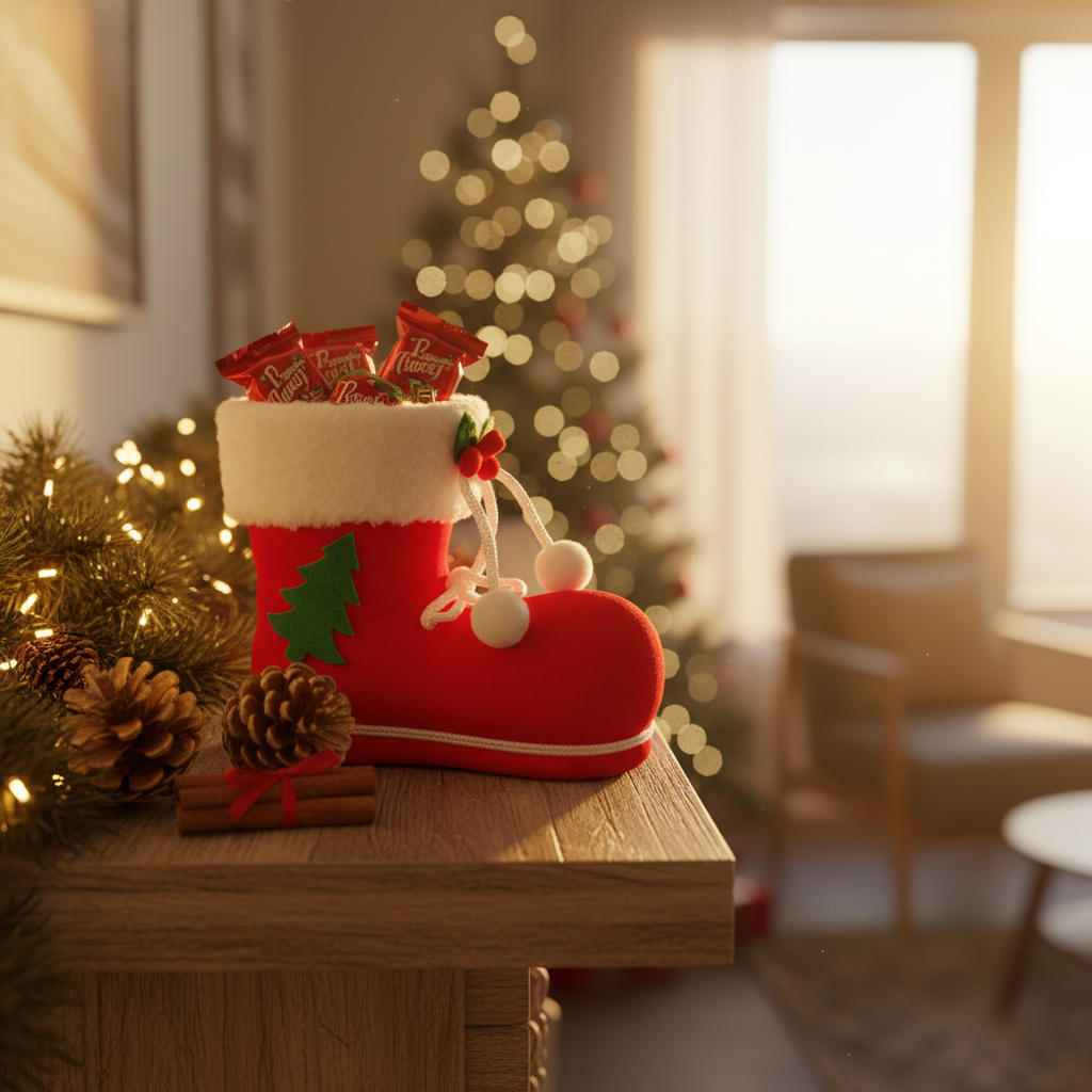 Christmas Boot Gift Bag