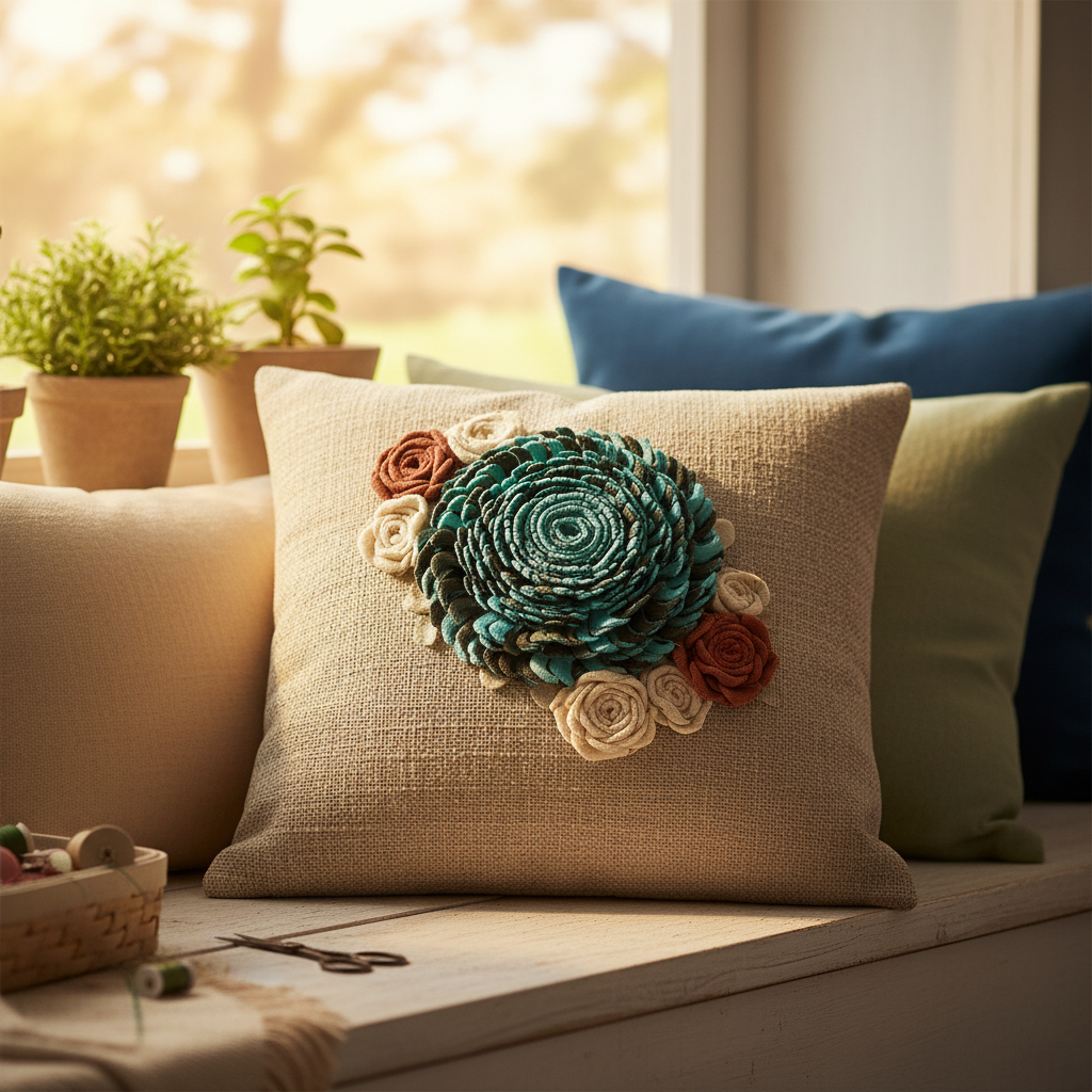 Decorative Flower Craft Piece