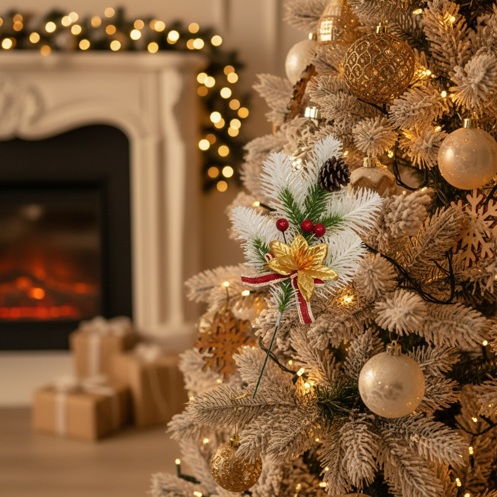 Christmas Pine Floral Pick