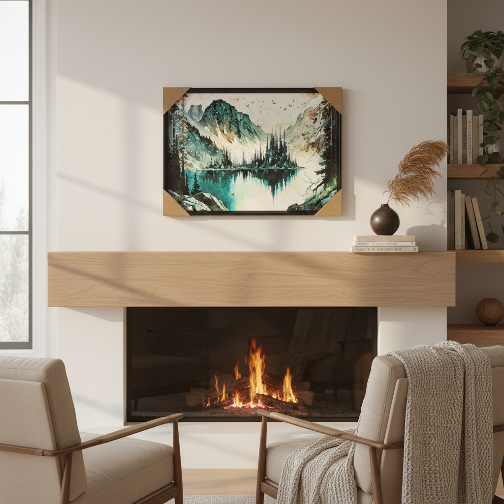 Silver Star Tinsel Decoration