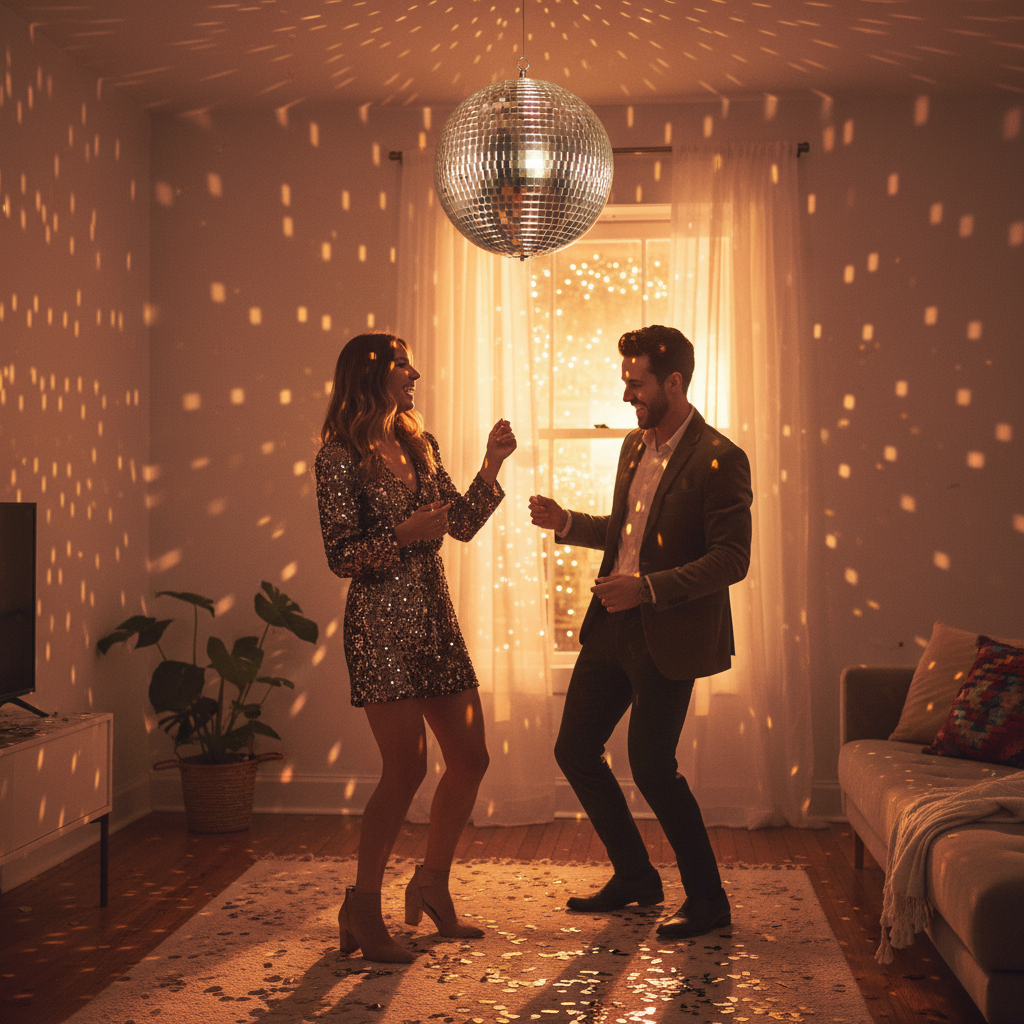 Mirror Disco Ball Ornament