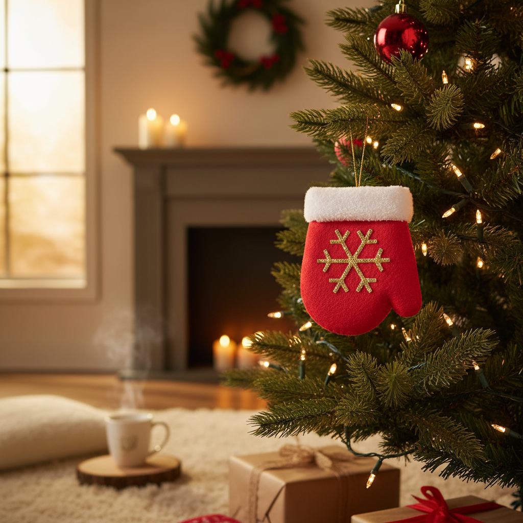 Christmas Mitten Ornament