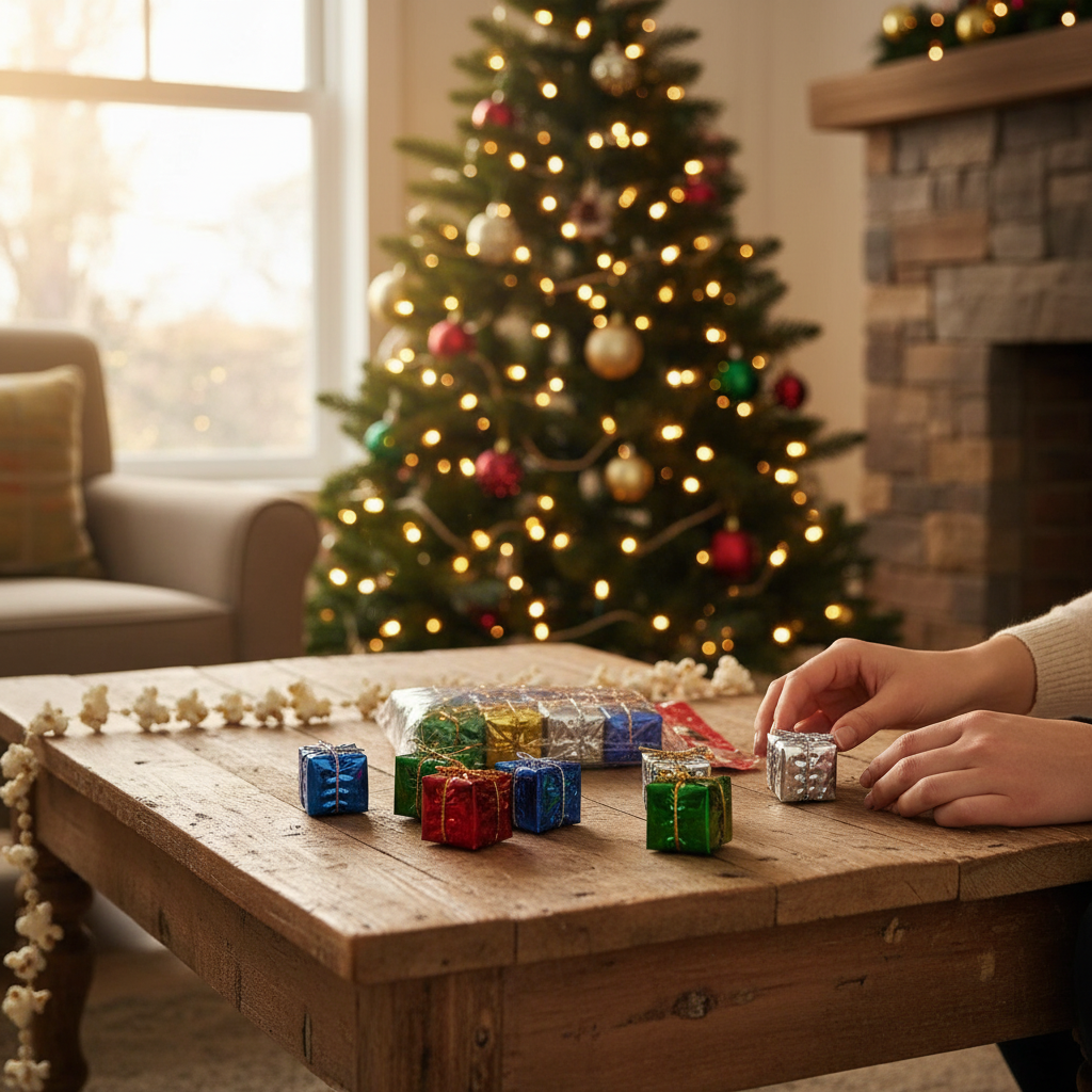 Mini Gift Box Ornaments