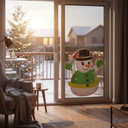 Snowman Wall Decoration