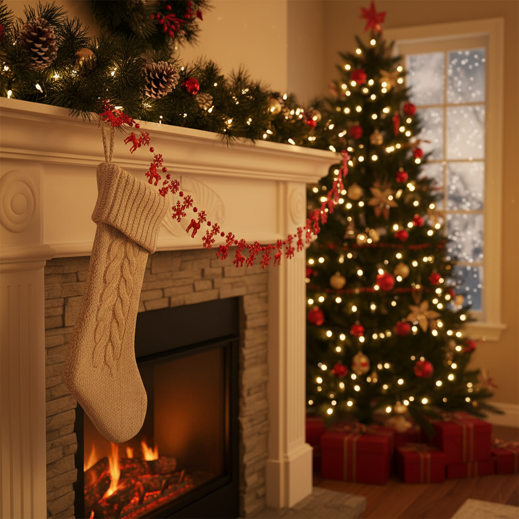 Christmas Garland Beads